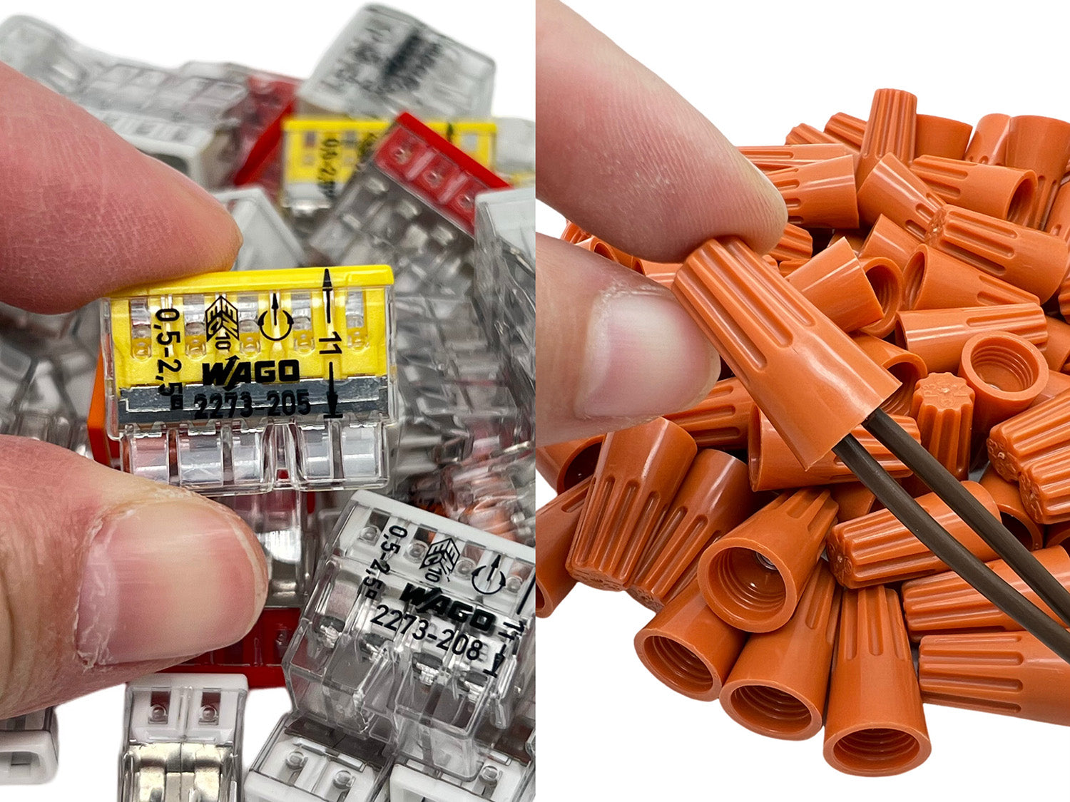 WAGO vs Wire Nuts