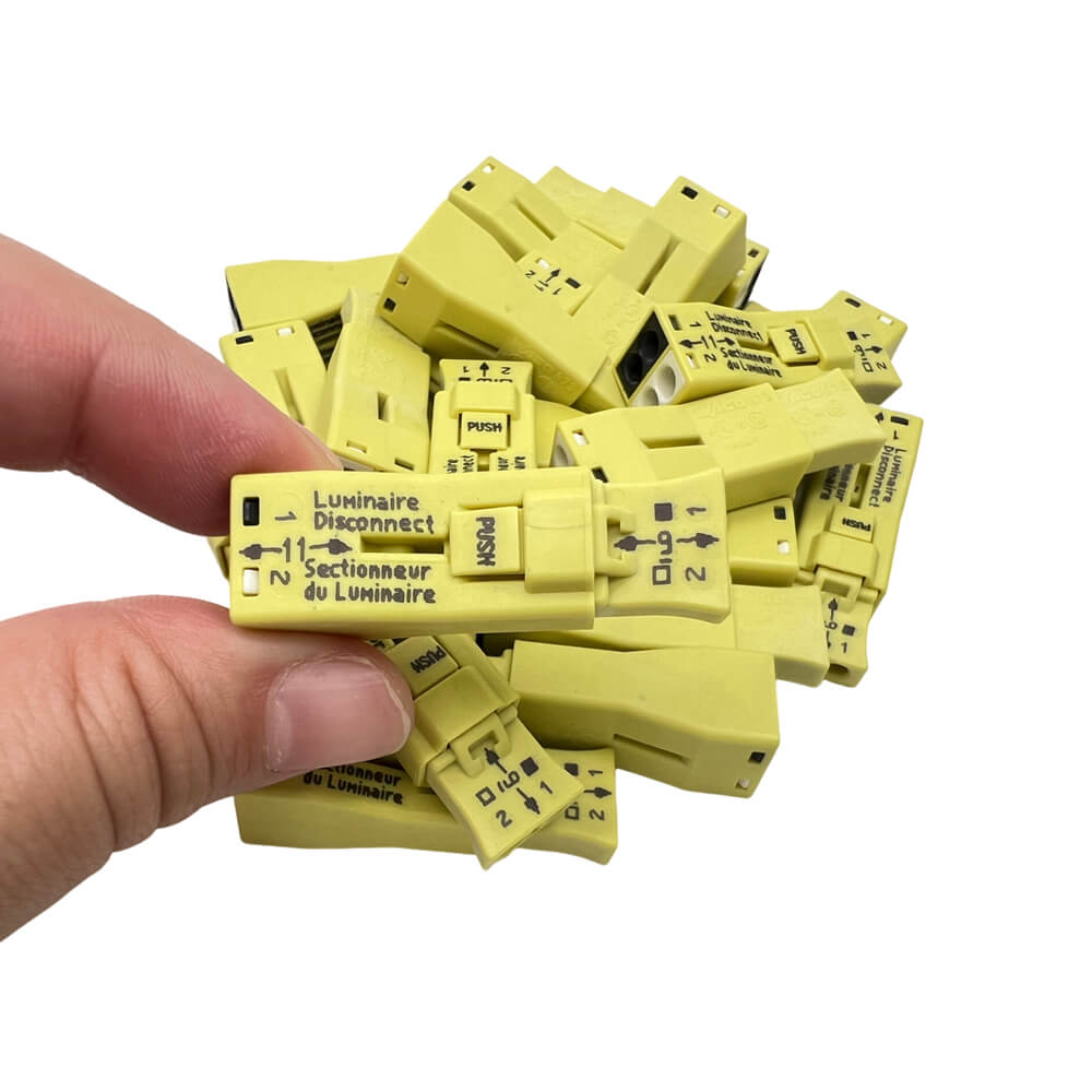 WAGO 873-902 LUMI-NUTS For Luminaire Disconnect Packed by 50 PCS