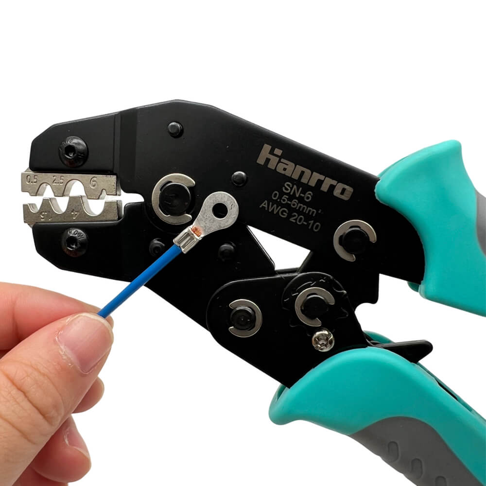 Crimper Tool For Cable Terminals