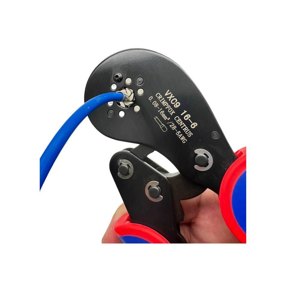 Ferrule Crimp Tool For Hexagonal Crimping Wire Ferrules 16mm2