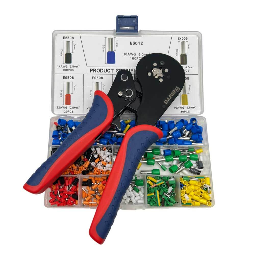 Ferrules Crimping Tool With Squared Crimping up to 16mm2