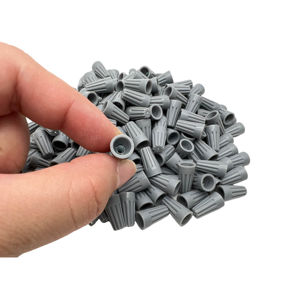 Grey P1 Twist on Wire Connectors Electrical Nuts AWG 22-14 UL Listed PK 1000PCS