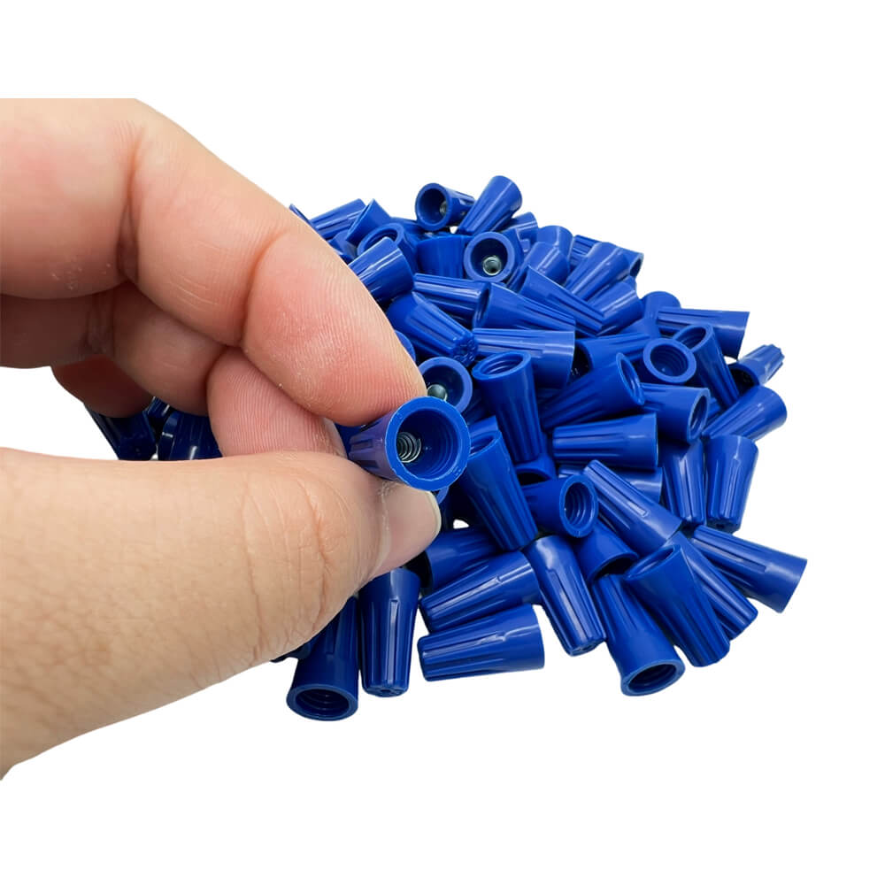 Blue P2 Twist on Wire Connectors Electrical Nuts AWG 22-14 UL Listed PK 1000PCS