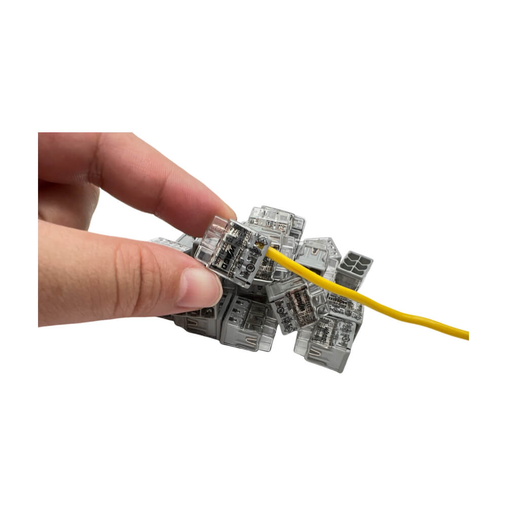 WAGO 2773-406 Push Wire Splicing Connectors Grey 6 Way 32A PK 50PCS