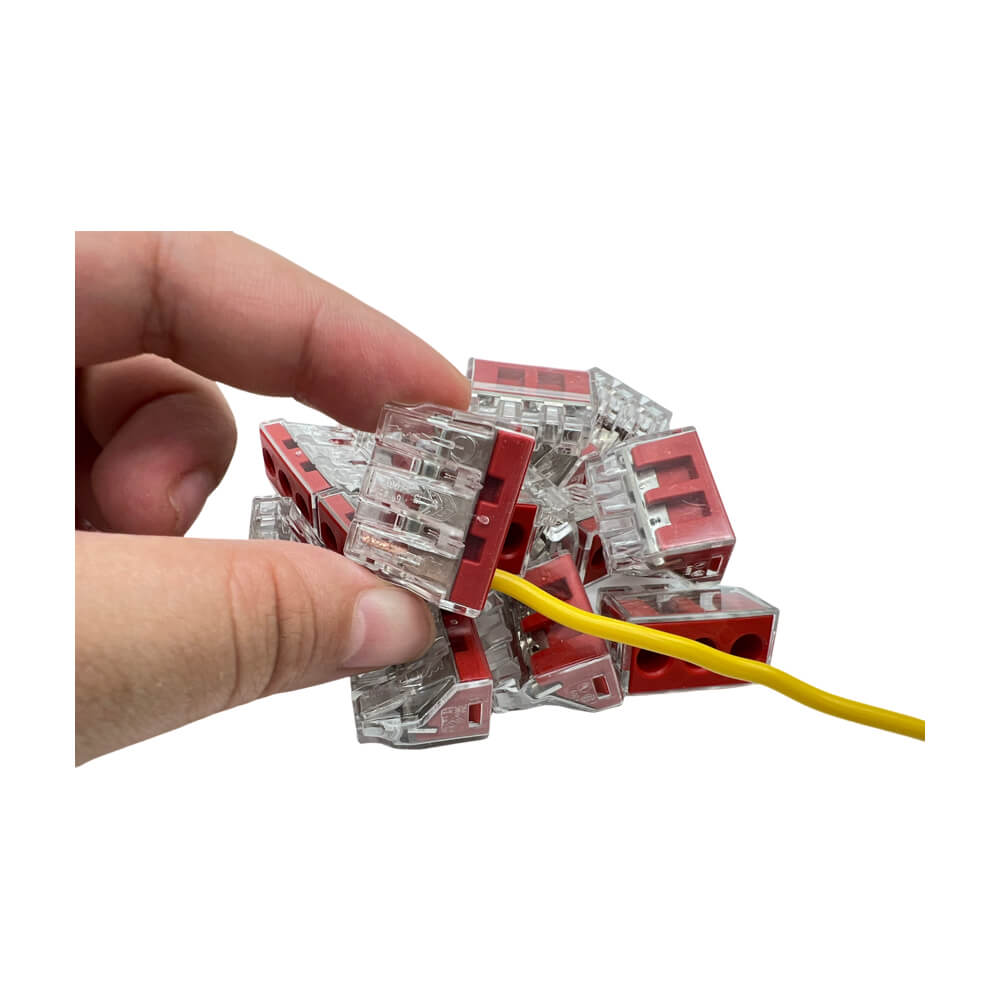 WAGO 773-173 Push Wire Connectors 3 Conductors Max 6.0mm2 Junction Box PK50PCS