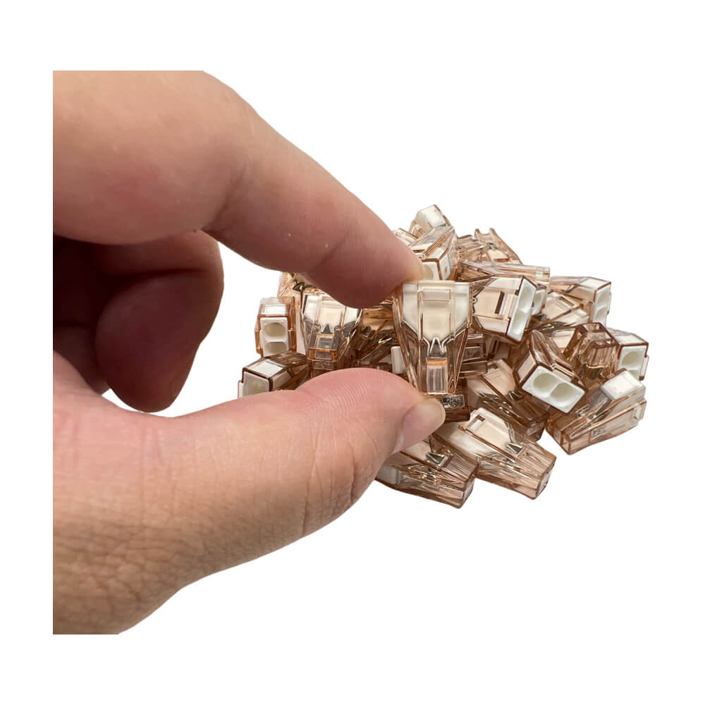 WAGO 773-602 Push Wire Connectors 2 Conductors 20-12AWG Junction Box PK100PCS