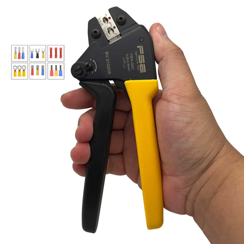 Crimper Tool For Insulated Terminals