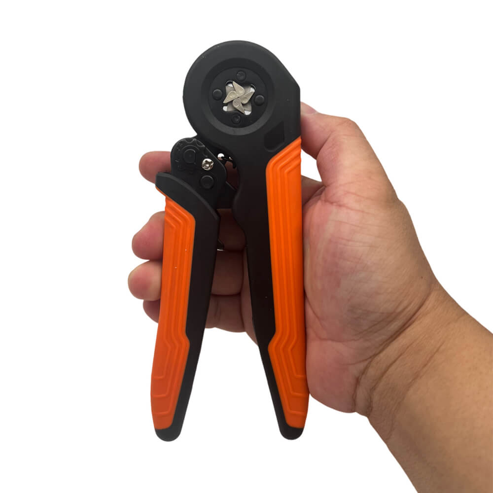 Orange Cable Crimper Tool