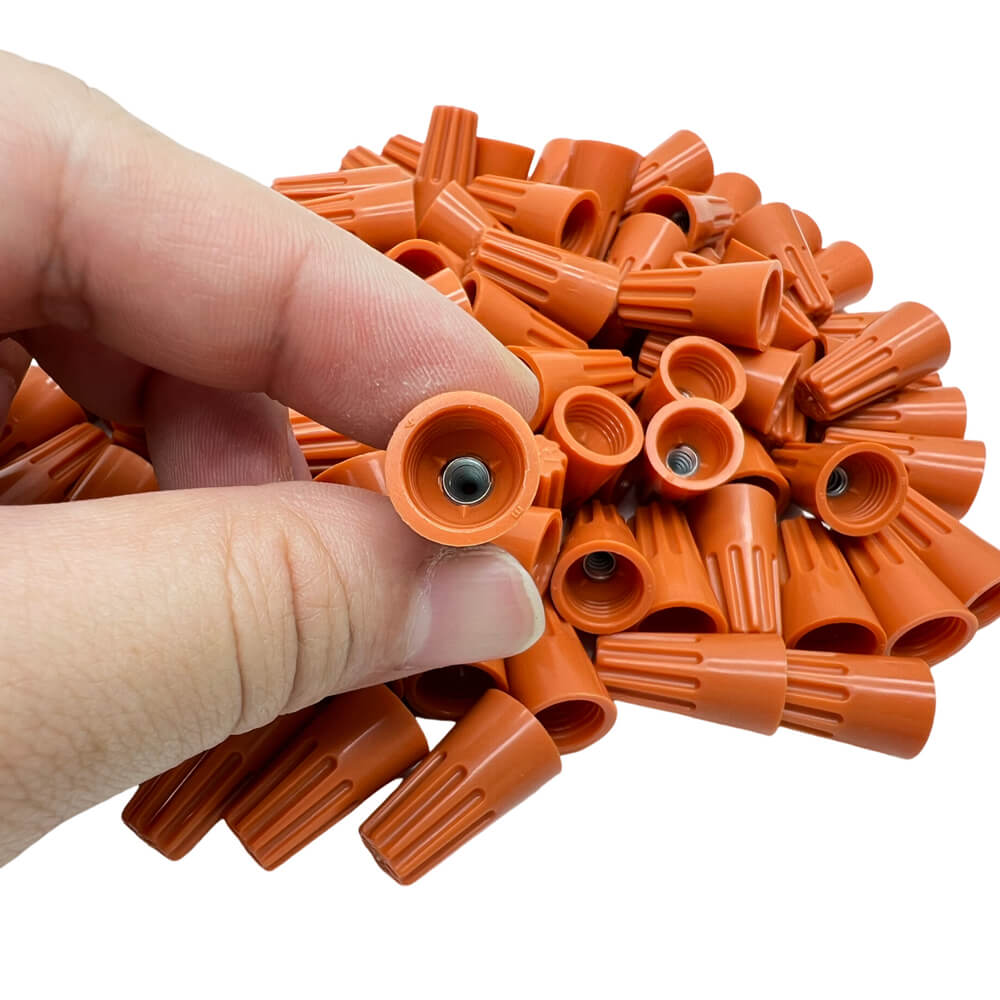 Orange P3 Twist on Wire Connectors Electrical Nuts AWG 22-14 UL Listed PK 500PCS