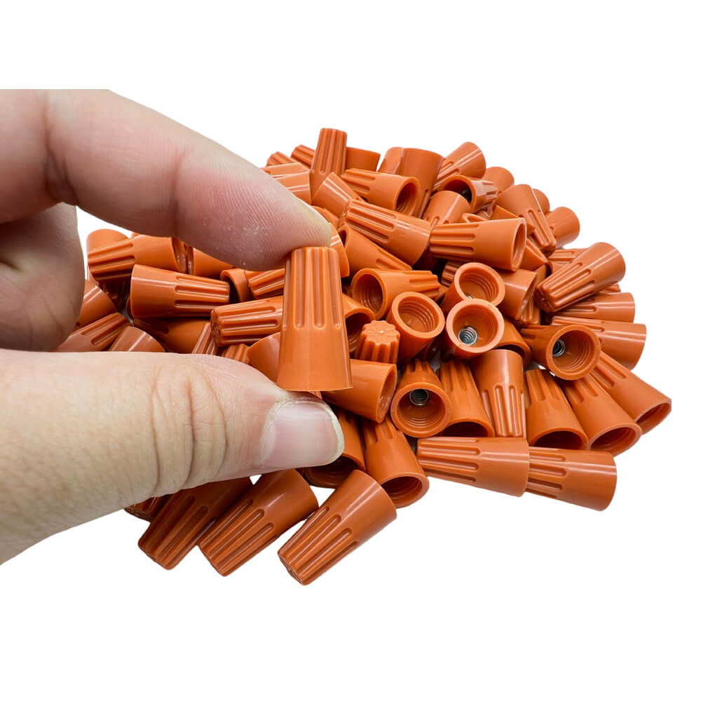 Orange P3 Twist on Wire Connectors Electrical Nuts AWG 22-14 UL Listed PK 500PCS