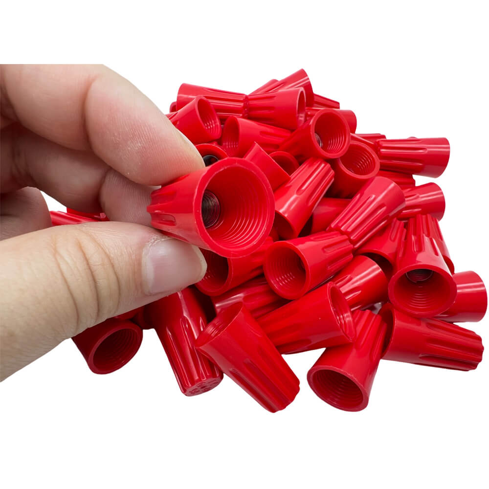 Red P6 Twist on Wire Connectors Electrical Nuts AWG 22-10 UL Listed PK 500PCS