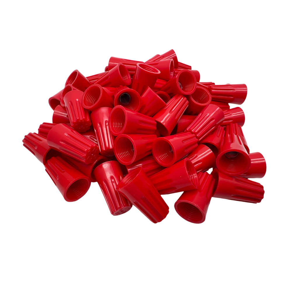 Red P6 Twist on Wire Connectors Electrical Nuts AWG 22-10 UL Listed PK 500PCS