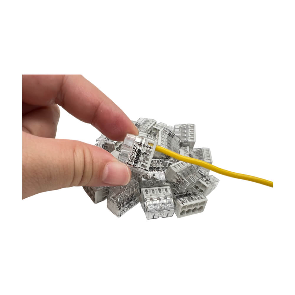 WAGO 2273-208 Grey Push Wire Connectors 24A For 2.5mm2 Pk 50PCS