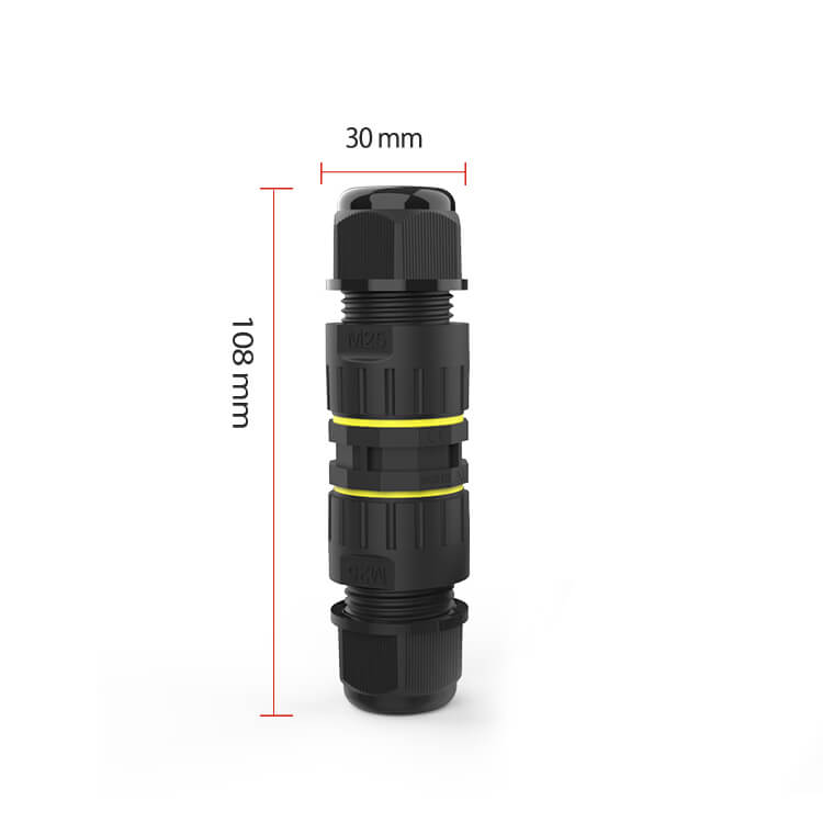 Waterproof Connectors M25 with Lever Nuts Connectors For 0.2-4mm2 PK 5PCS