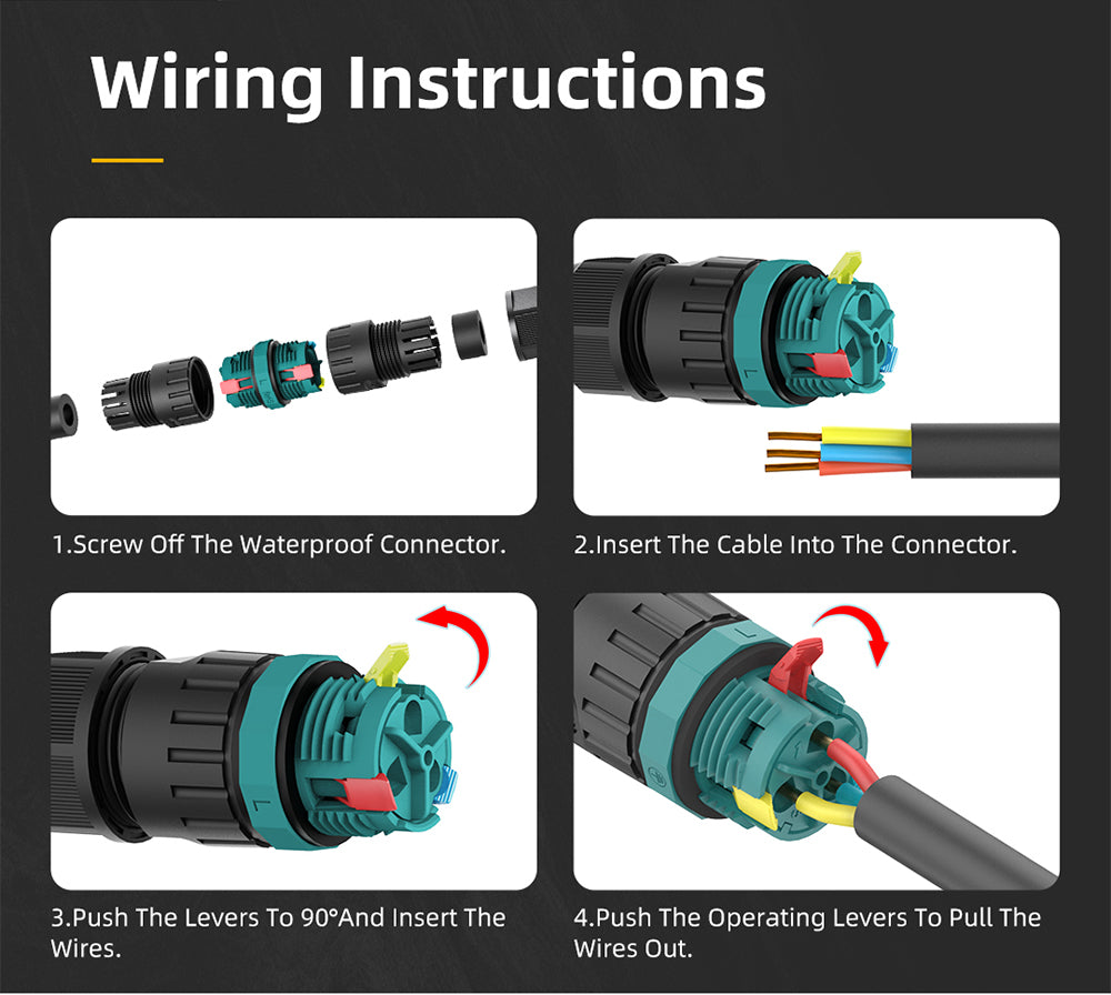 Waterproof Wire Connector Operation Manual